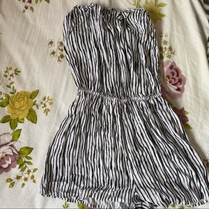 H&M strapless romper